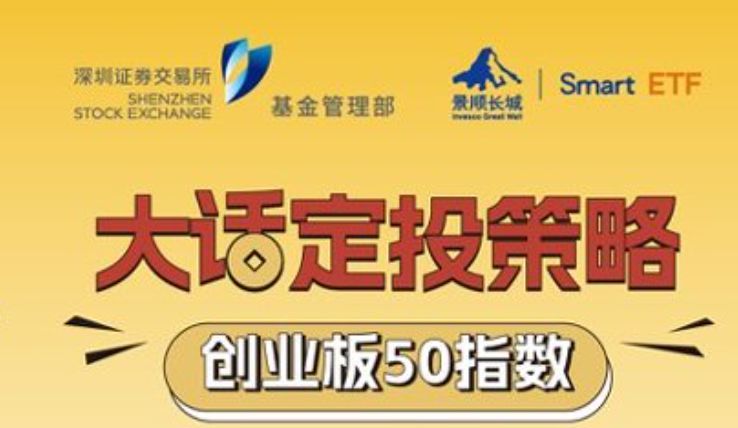 景順長城基金：大話定投策略之創(chuàng)業(yè)板50指數(shù)
