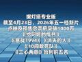 2026五一档新片预售票房破1000万