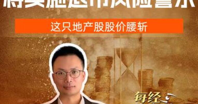 两家A股公司 将被实施退市风险警示，这只地产股股价腰斩