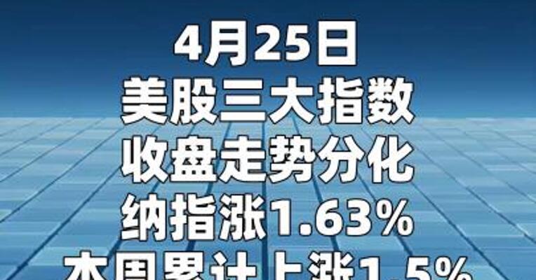 纳指、标普500指数双双再创新高