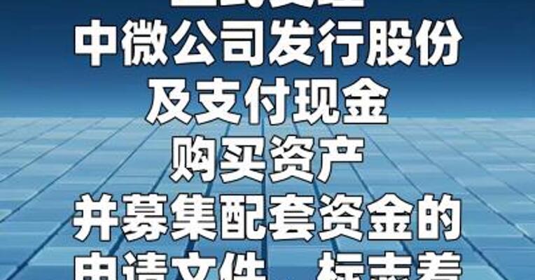 科创板首单并购重组简易审核程序获受理