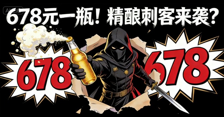 678元一瓶！精酿刺客来袭？