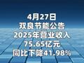 双良节能：2025年净利润亏损11.16亿元