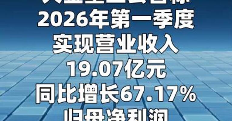 大金重工：一季度净利润同比增长88%