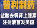 普利制药盐酸去氧肾上腺素 注射液首发美国