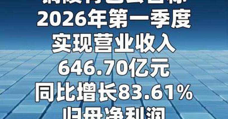 铜陵有色：第一季度净利润同比增长19%