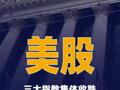 美股三大指数集体收跌 贵金属、半导体跌幅居前