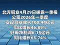 北方铜业：一季度净利润6.15亿元 同比增长65.74%