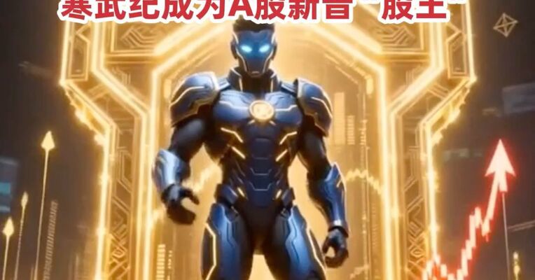 盘中涨超9% ! 股价超源杰科技，寒武纪成为A股新晋股王