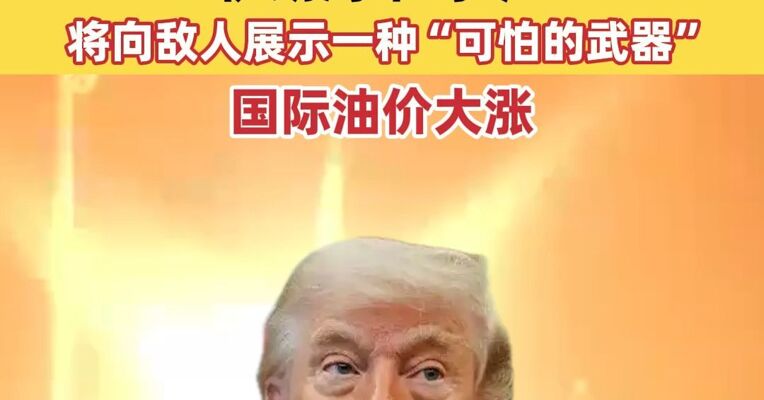 美军将向特朗普提出新方案，拟以高超音速导弹打击伊朗！伊朗海军司令：将向敌人展示一种“可怕的武器”！国际油价大涨