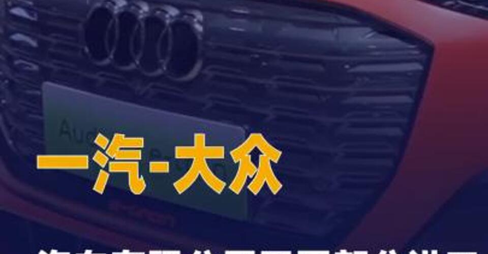 一汽-大众汽车有限公司 召回部分进口和国产奥迪 E-TRON汽车
