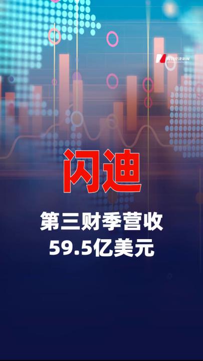 闪迪第三财季营收59.5亿美元
