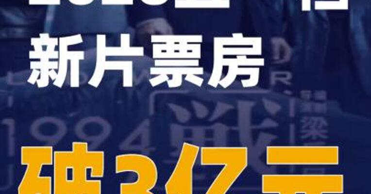 2026五一档新片票房破3亿元
