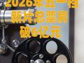 2026年五一档新片总票房破6亿元