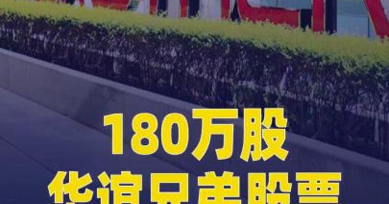 180万股华谊兄弟股票被司法拍卖