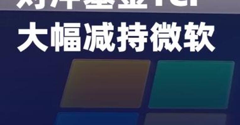 对冲基金TCI大幅减持 微软