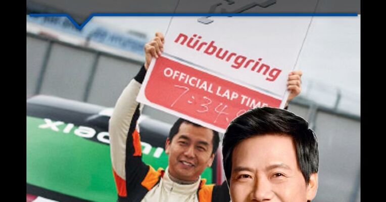 中国人中国车创纽北新纪录，雷军：小米YU7 GT以7分34秒931刷新纽北SUV圈速纪录，小米汽车首席测试车手任周灿成首位获得纽北圈速认证的中国车手