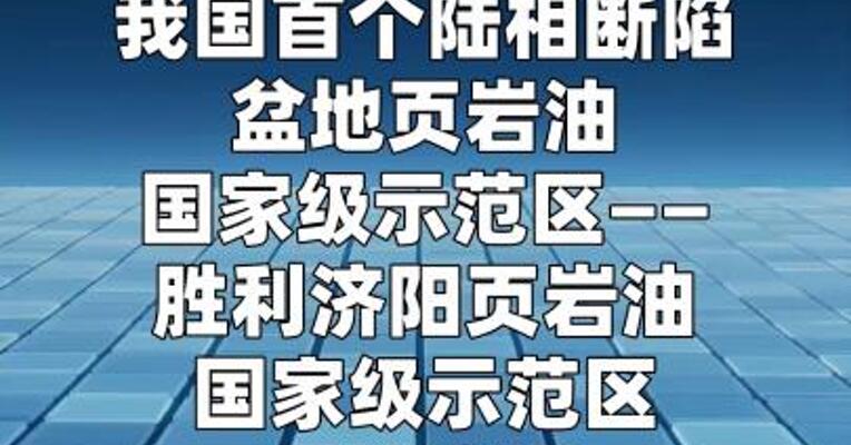 胜利济阳页岩油产量突破200万吨