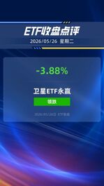 衛(wèi)星ETF永贏跌超3%