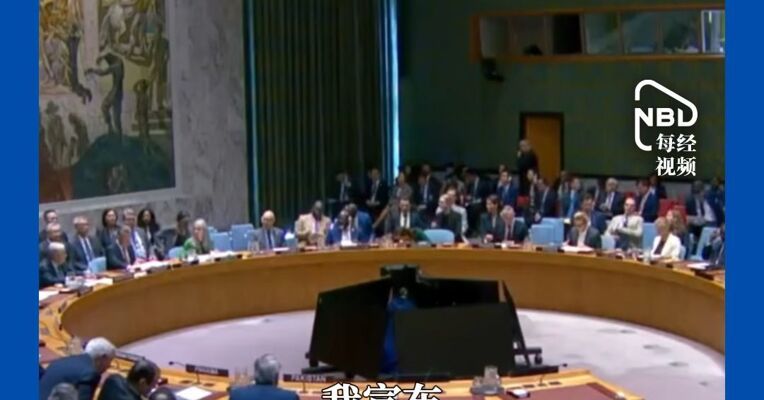 王毅主持联合国安理会高级别会议 联合国秘书长、巴基斯坦外长等跨越半个会场与他握手