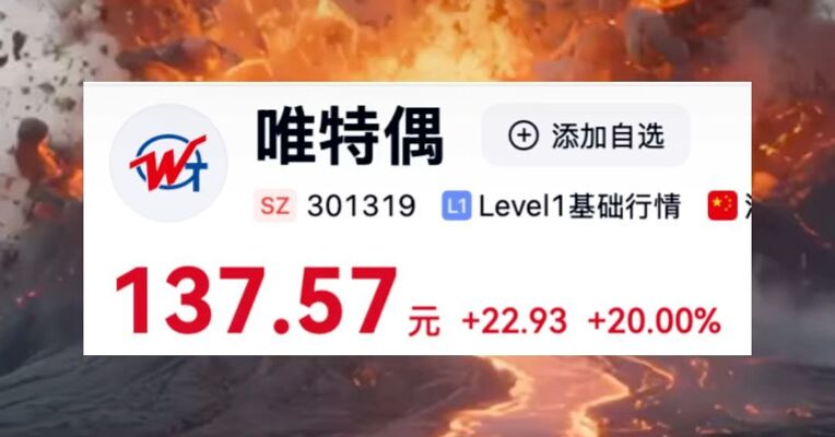 涨幅达392%！唯特偶收深交所关注函，要求公司说明光模块等相关业务的实际销售金额、主要客户