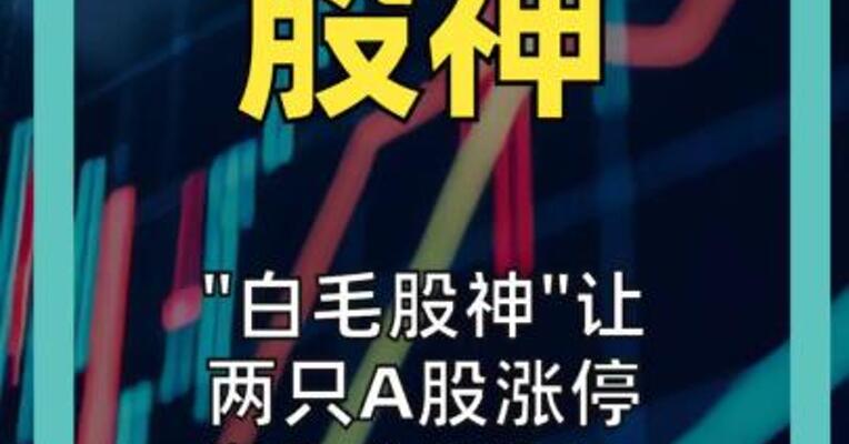 “白毛股神”让两只A股涨停 券商分析师： “这帮鸟人迟早药丸”