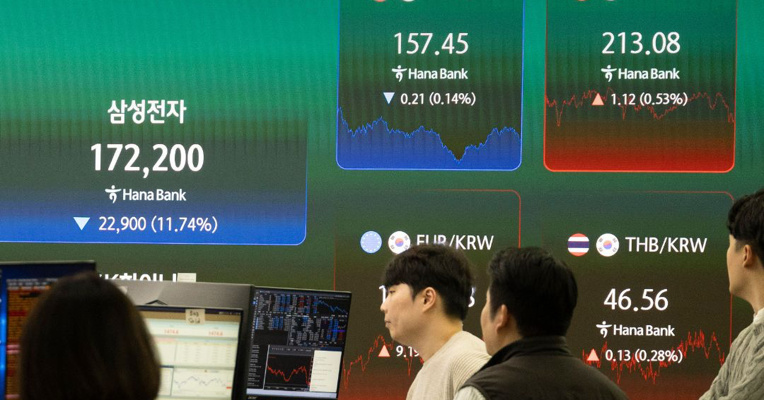 5200万人口1.04亿股票账户，韩国人均2个股票账户，股市剧烈波动、频频熔断，散户仍高举杠杆接盘