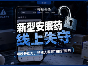 新型安眠药线上失守，同一账号可大量“囤药”