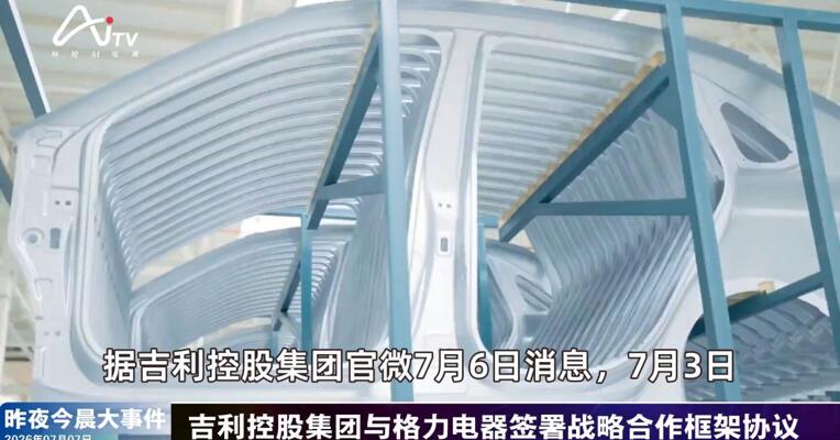 2026年7月7日汽车新版早参