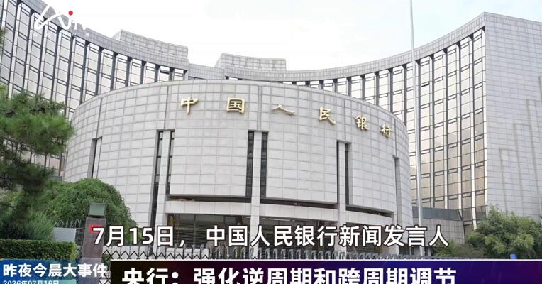 2026年7月16日金融新版早参