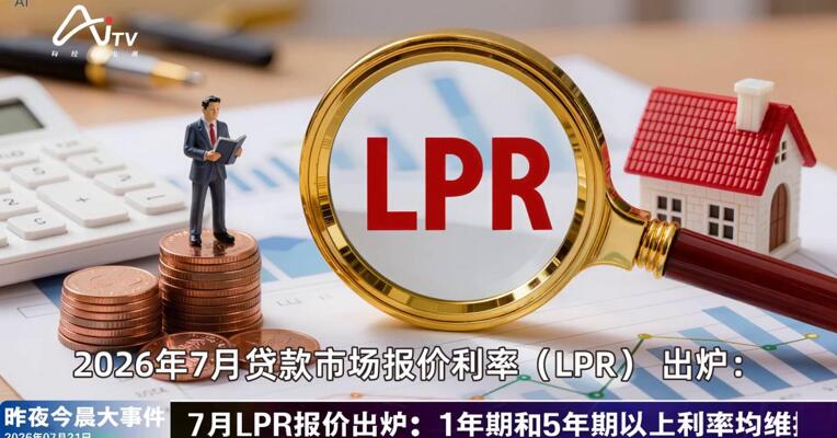 2026年7月21日金融新版早参