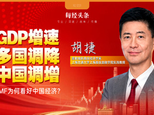 法德日经济增长预期下调，中国上调，IMF为何看好中国？专访美联储前高级经济学家胡捷