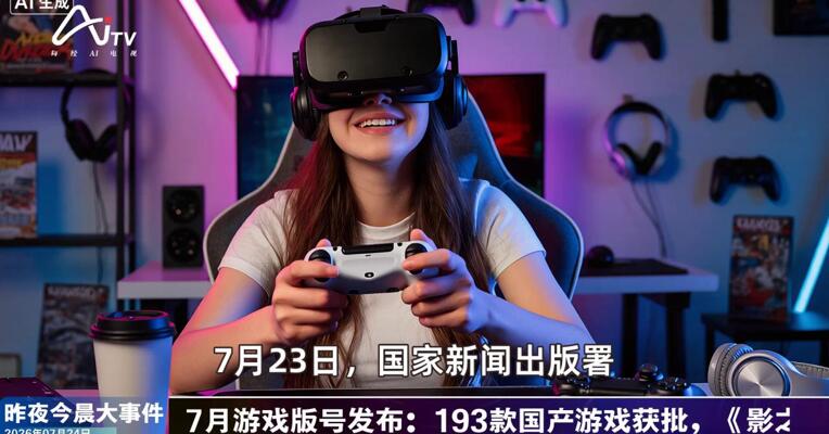 2026年7月24日游戏新版早参