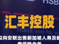 汇丰控股：拟向安联出售新加坡人寿及健康保险业务
