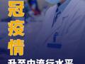 上周新冠疫情升至中流行水平