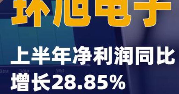环旭电子：上半年净利润同比增长28.85%