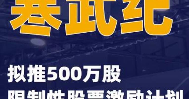 寒武纪：拟推500万股限制性股票激励计划