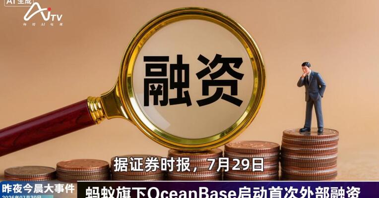 2026年7月30日数智新版早参