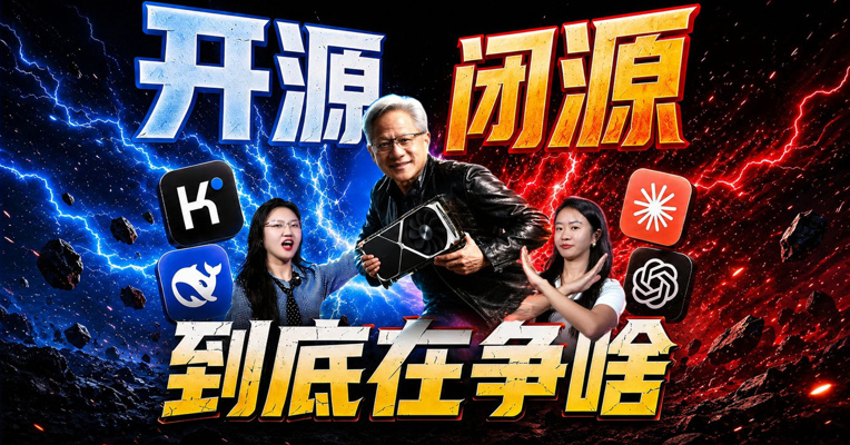 开源和闭源，到底在争什么？K3之后，全球燃起的AI权力之争……
