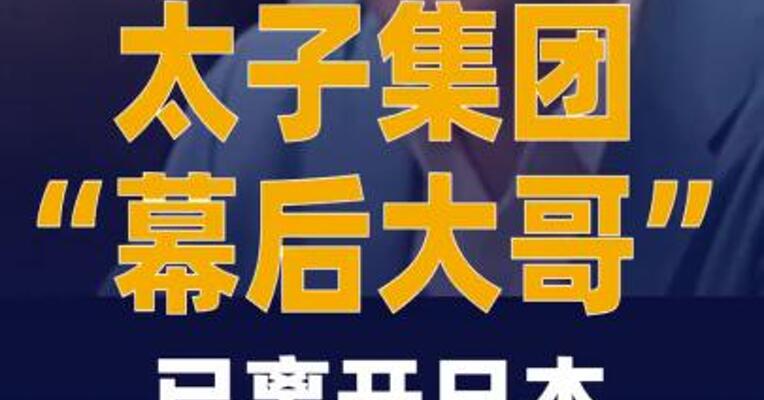 太子集团“幕后大哥”胡小伟已离开日本，被遣送至美国