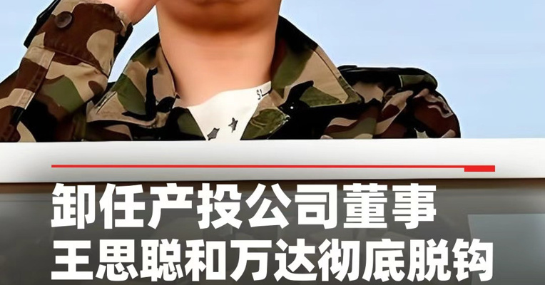 卸任产投公司董事，王思聪和万达彻底脱钩