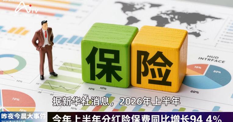 2026年8月4日金融新版早参