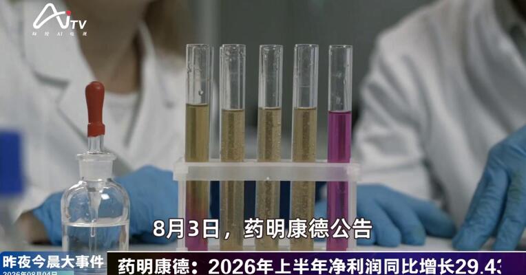 2026年8月4日医药新版早参