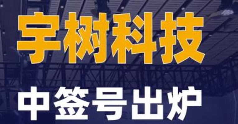 宇树科技中签号出炉
