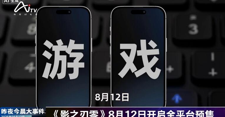 2026年8月12日游戏新版早参