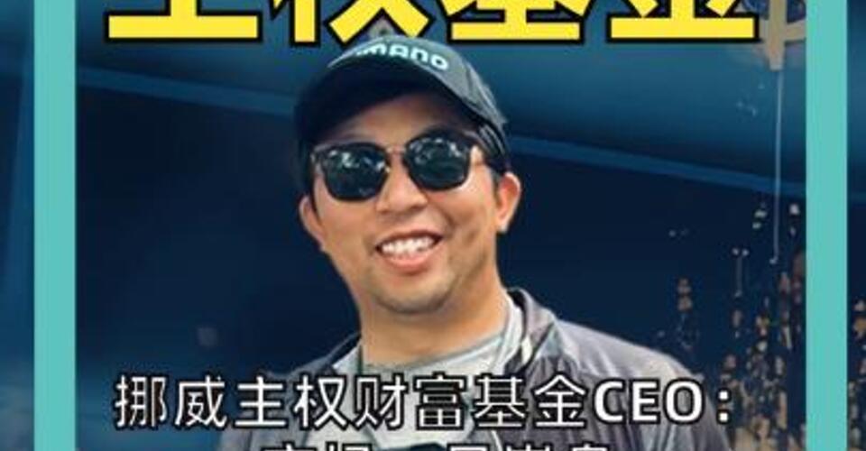 挪威主权财富基金CEO： 市场一旦崩盘2万亿美元基金或全部蒸发