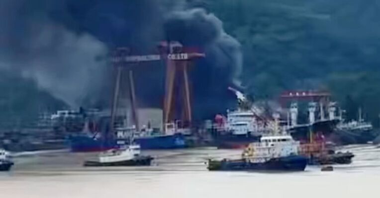 福建福安一船厂发生爆炸 初步了解1人失联10人受伤