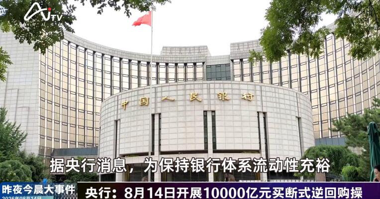 2026年8月14日金融新版早参