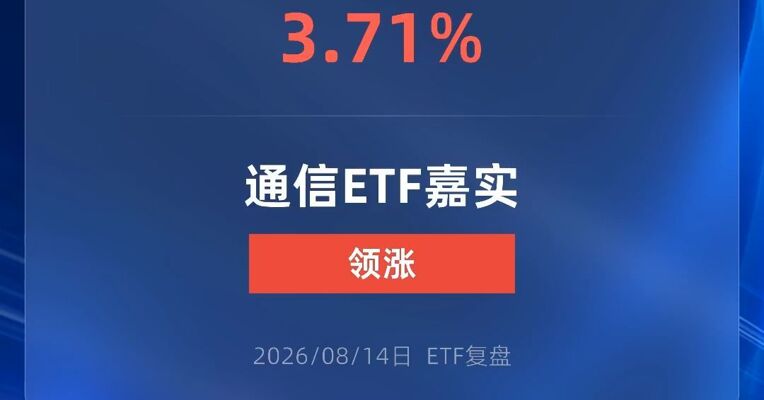 通信ETF嘉实涨超3%