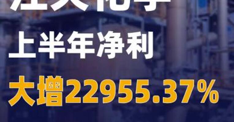 江天化学上半年净利大增22955.37%